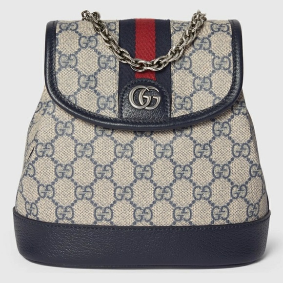 GUCCI Ophidia GG logo mini backpack - Picture 1 of 5